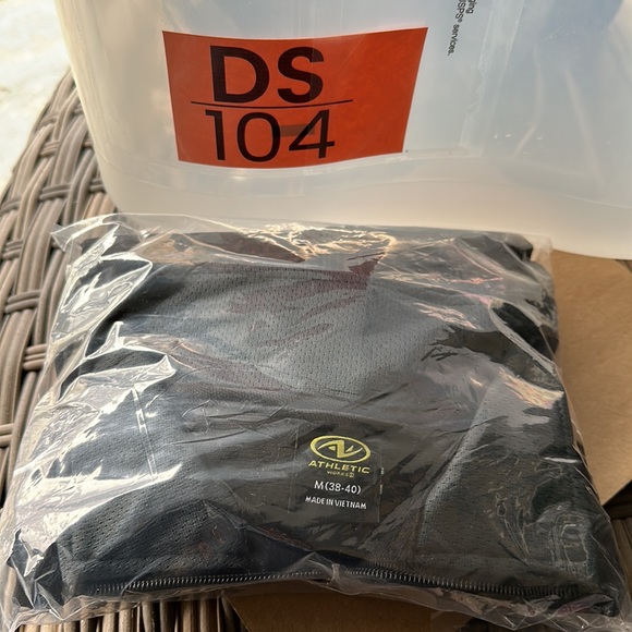 Athletic Works Mens Track Jacket Black/Grey Size M 38-40 NWT - Picture 6 of 6